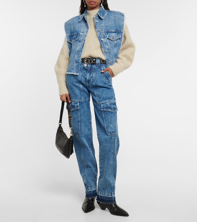 Marant Étoile Tyra denim vest