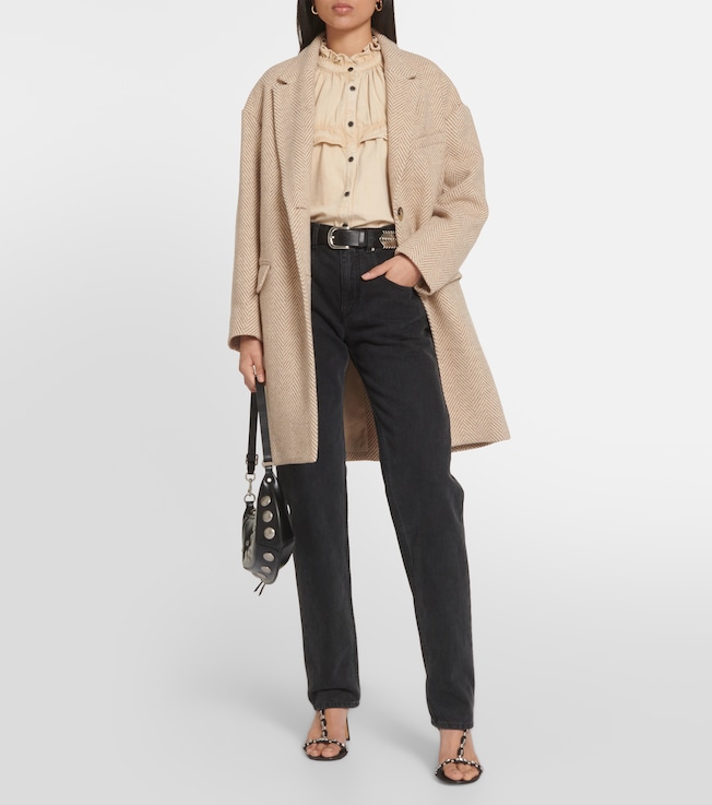 Marant Étoile Idety denim top