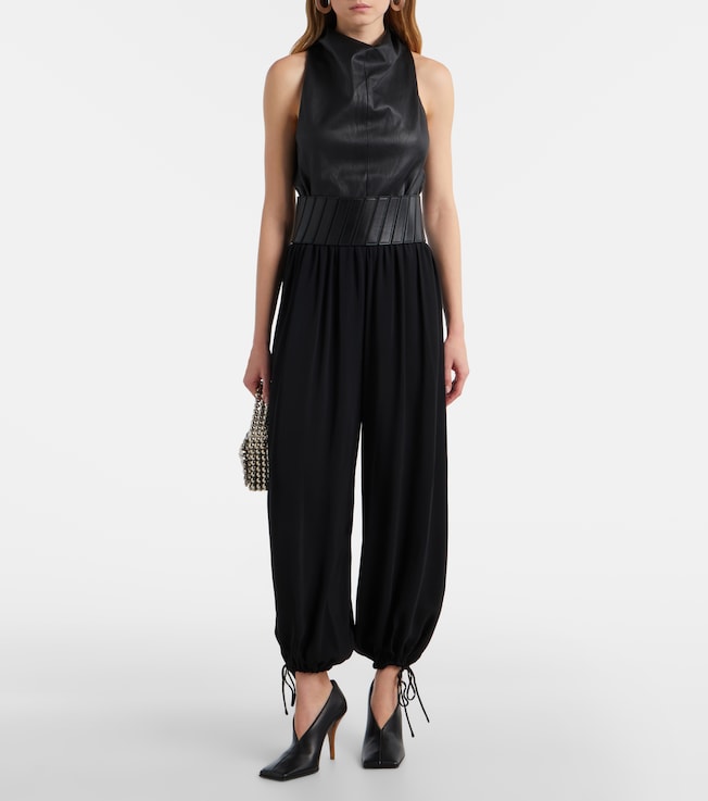 Stouls Aurea leather top