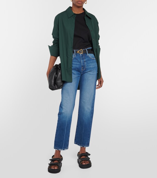 FRAME Le Original high-rise straight jeans