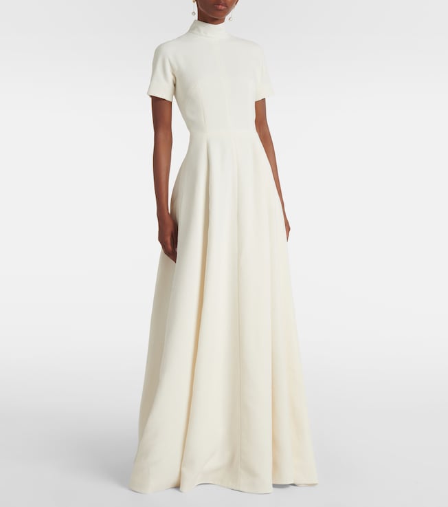 Emilia Wickstead Malinda high-neck gown