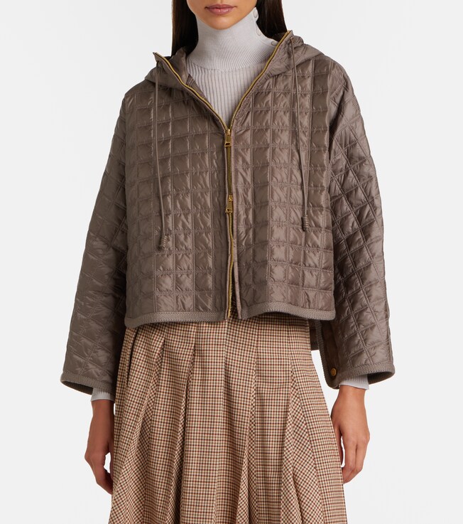 Moncler Quilted hooded jacket