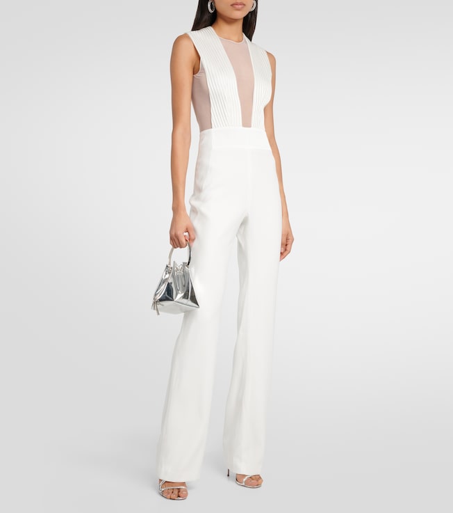 Galvan Bridal Soho flared jumpsuit