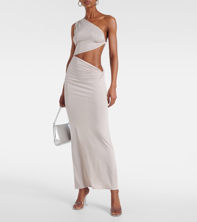 Jade Swim Yana cutout jersey maxi dress
