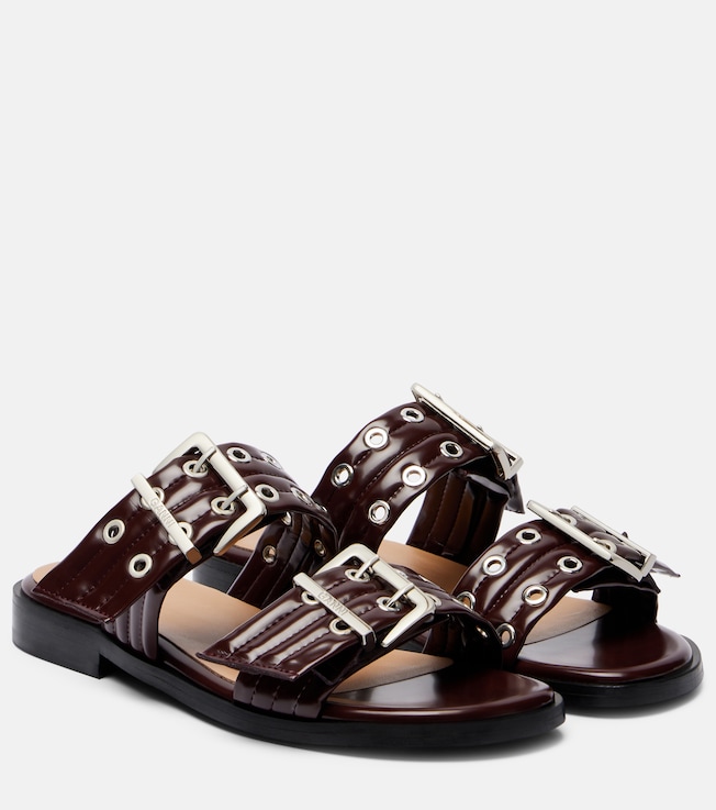 GANNI Feminine Buckle sandals