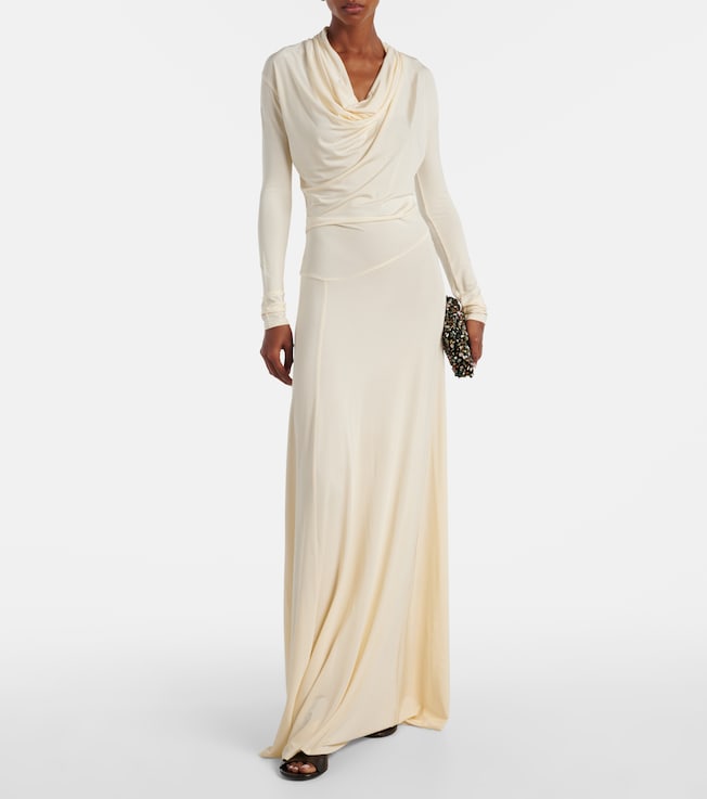 TOVE Vevina jersey maxi dress