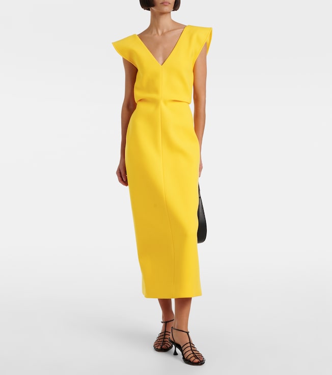 Proenza Schouler Mariam scuba midi dress