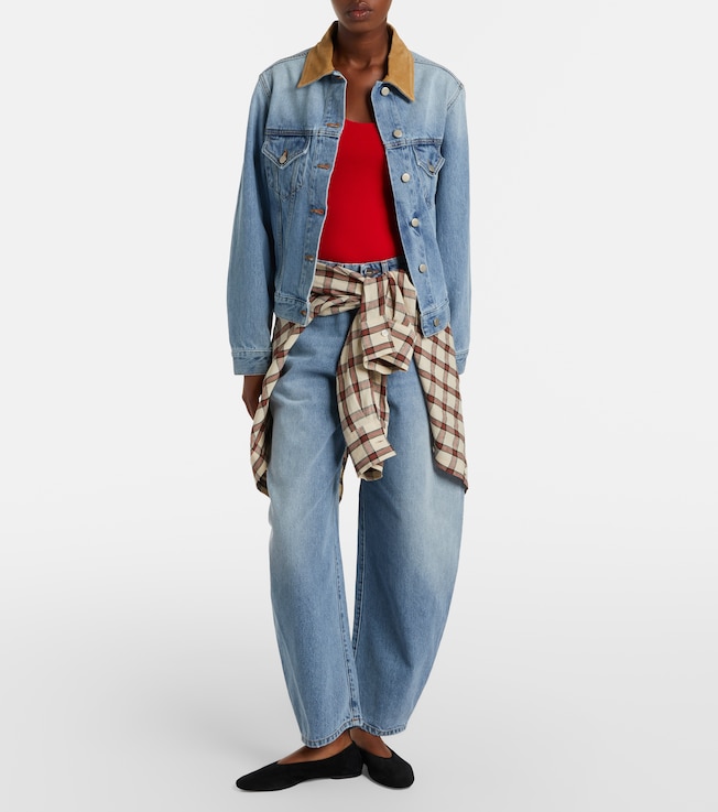 Róhe Barrel-leg jeans