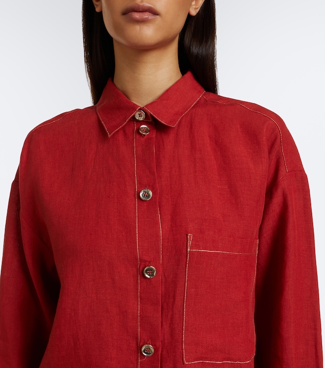 Eres Eres Flashing linen shirt