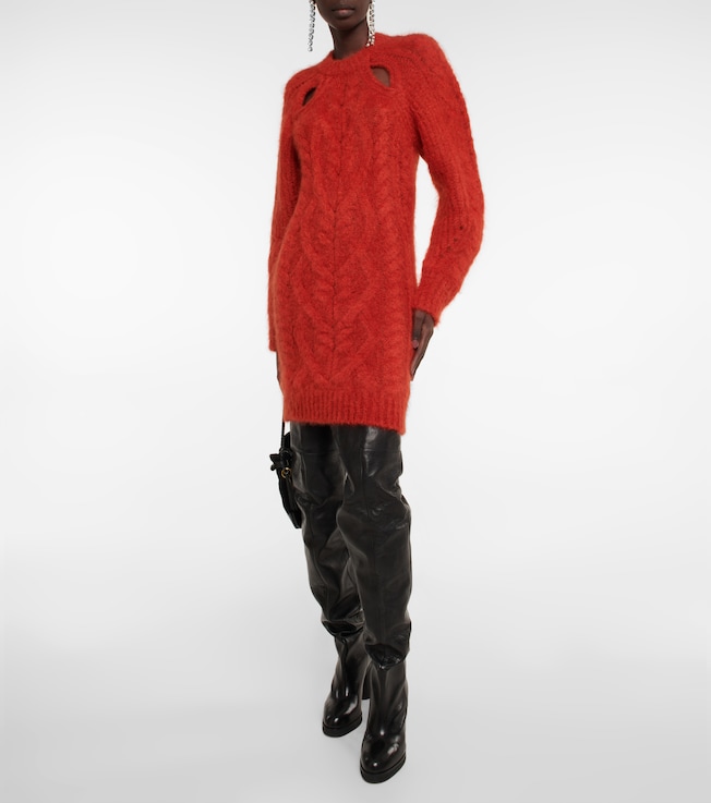 Isabel Marant Dalima mohair-blend minidress
