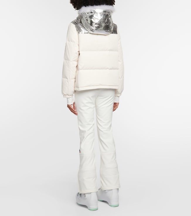 Yves Salomon Yves Salomon Shearling-trimmed down jacket