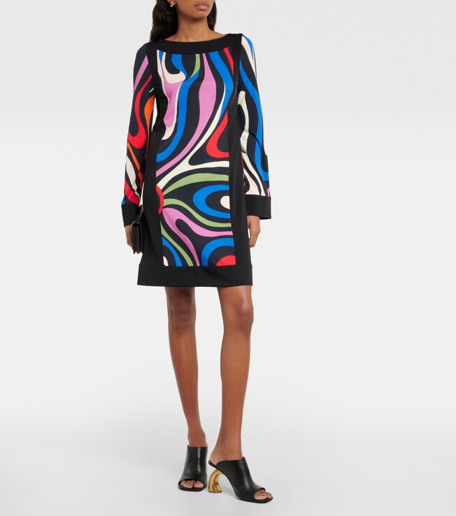 Pucci Marmo printed shift dress 