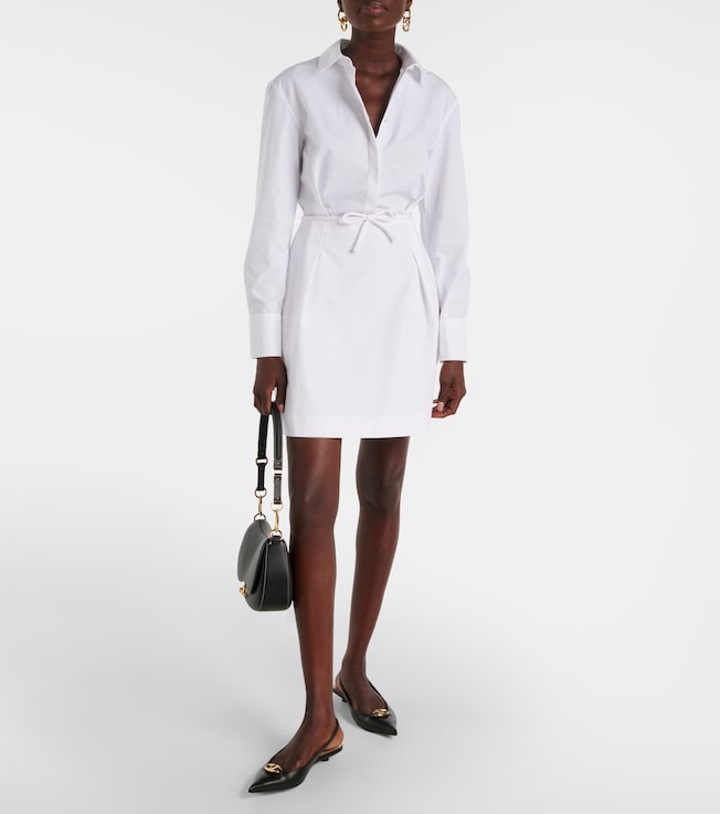 Valentino Cotton poplin shirt dress