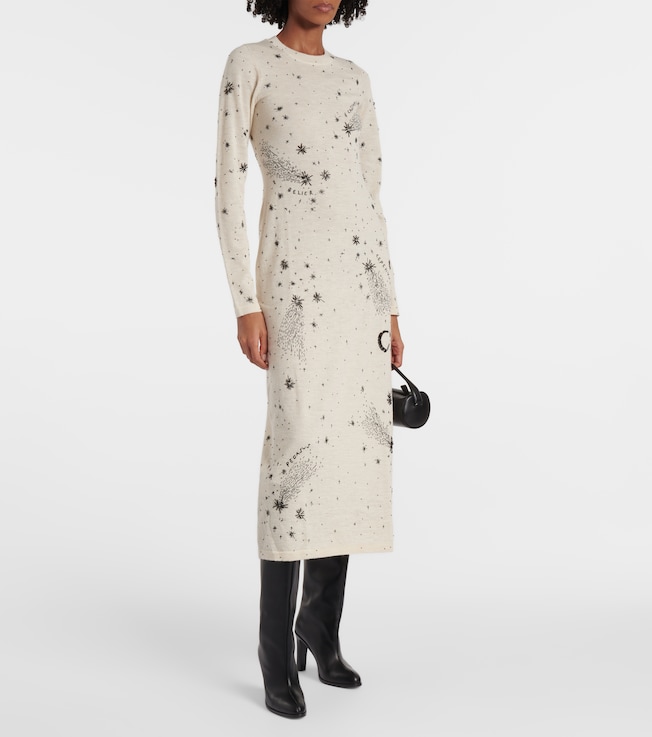 Altuzarra Ellima printed wool and silk maxi dress
