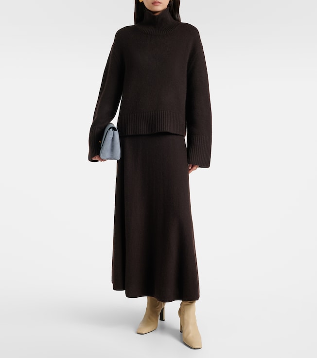 LISA YANG Fleur cashmere turtleneck sweater