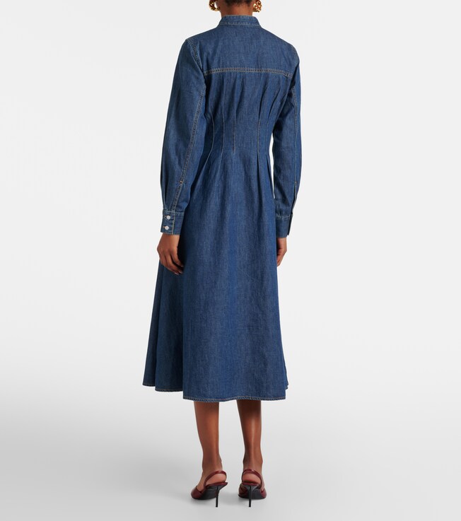 Veronica Beard Veronica Beard Arcadia denim shirt dress