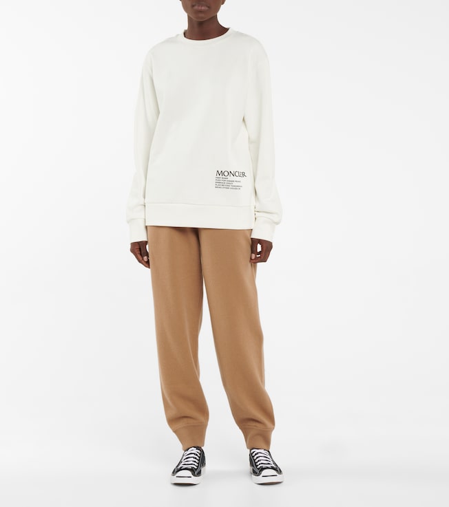 Moncler Cotton-blend sweatshirt