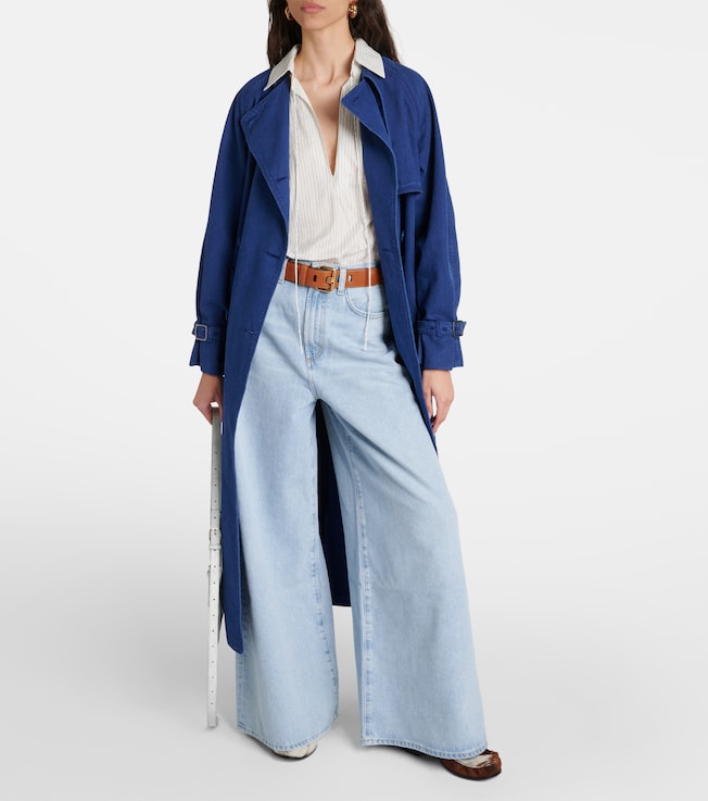 Agolde Nolan mid-rise wide-leg jeans