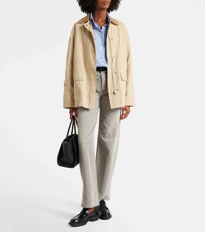 Velvet Rosa cotton gabardine jacket