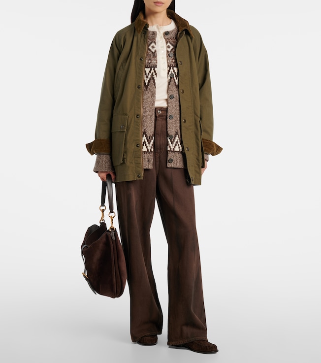 Polo Ralph Lauren Fair Isle jacquard wool-blend cardigan