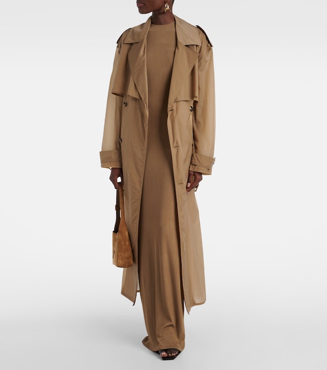 Saint Laurent Sheer trench coat