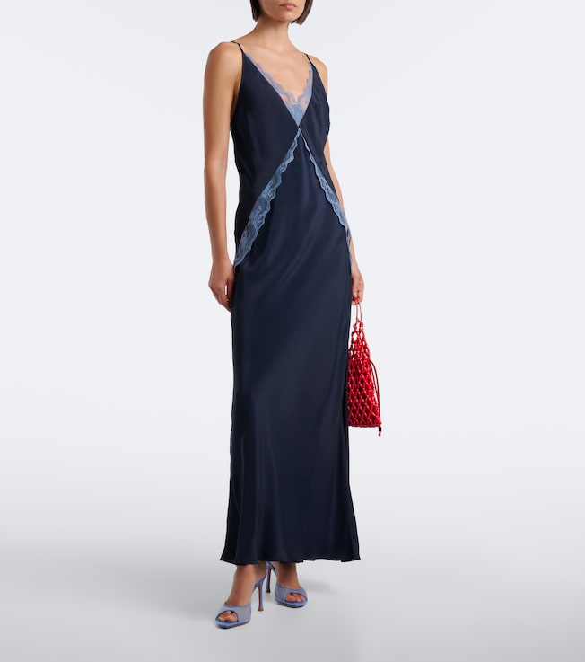SIR. Elsie lace-trimmed gown