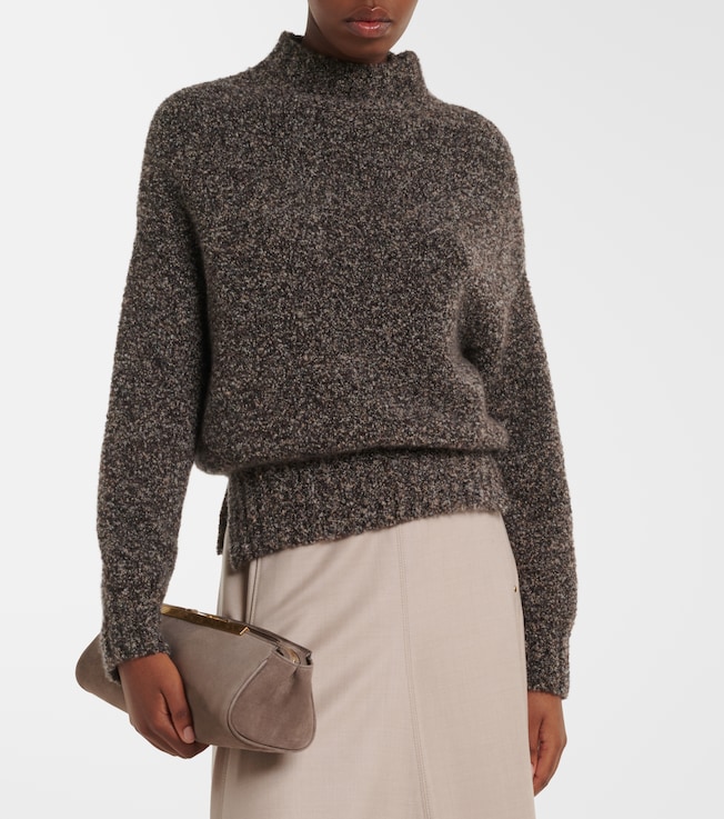 AGNONA Cashmere, silk, and wool sweater