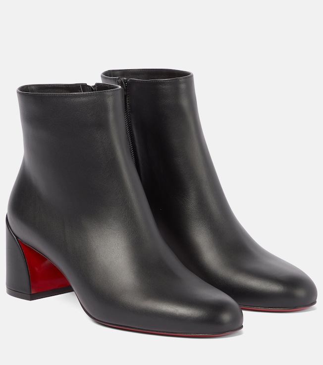 CHRISTIAN LOUBOUTIN Turela 55 leather ankle boots