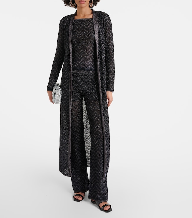 Missoni Zig Zag metallic top