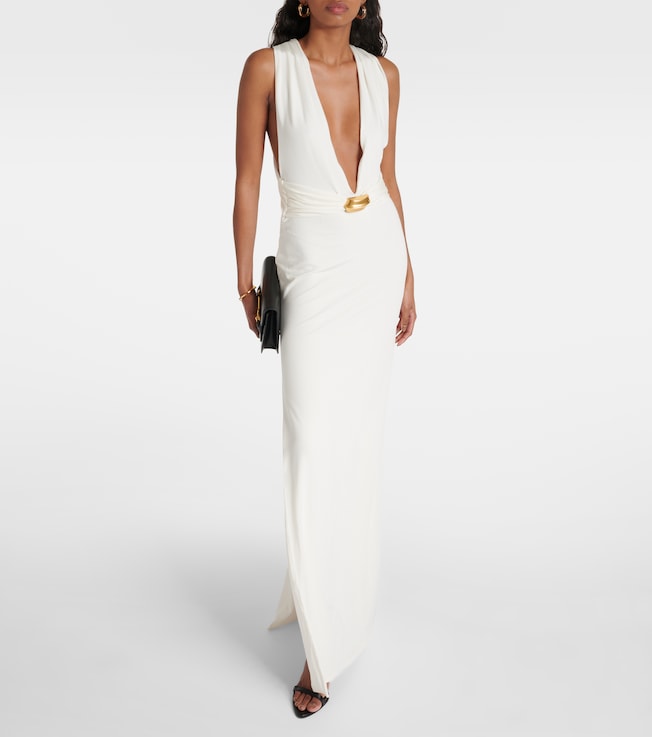Tom Ford Cutout jersey gown