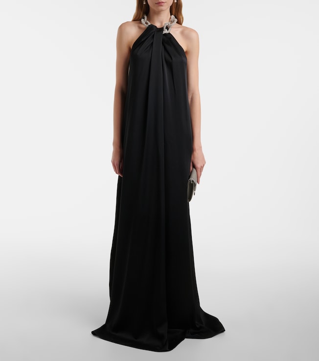 Stella McCartney Chain-detail maxi dress