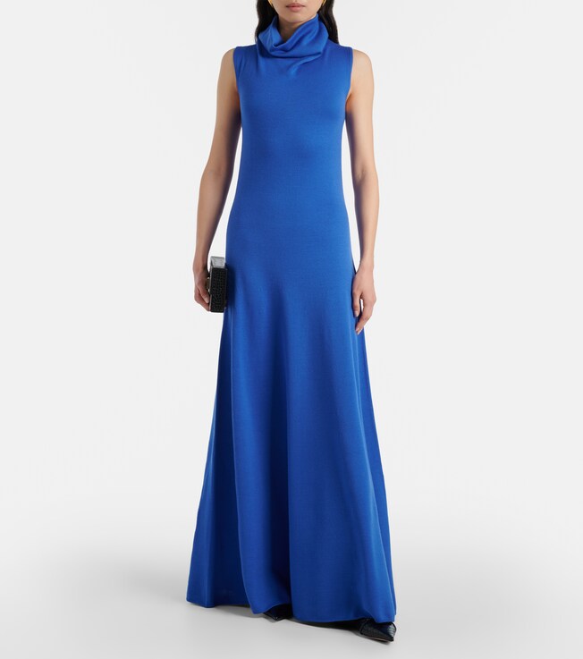 Tom Ford Knitted wool maxi dress