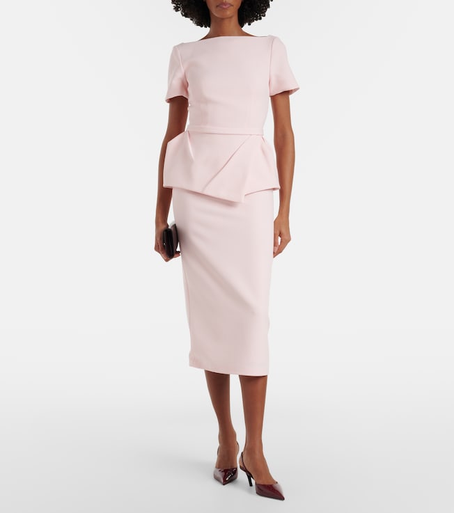 Safiyaa Flaminella midi dress