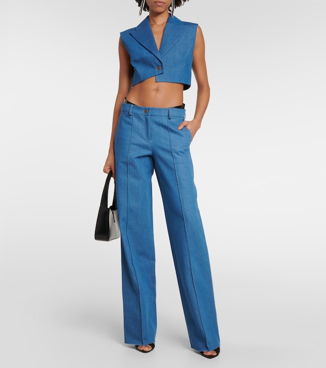 Aya Muse Ule low-rise denim pants
