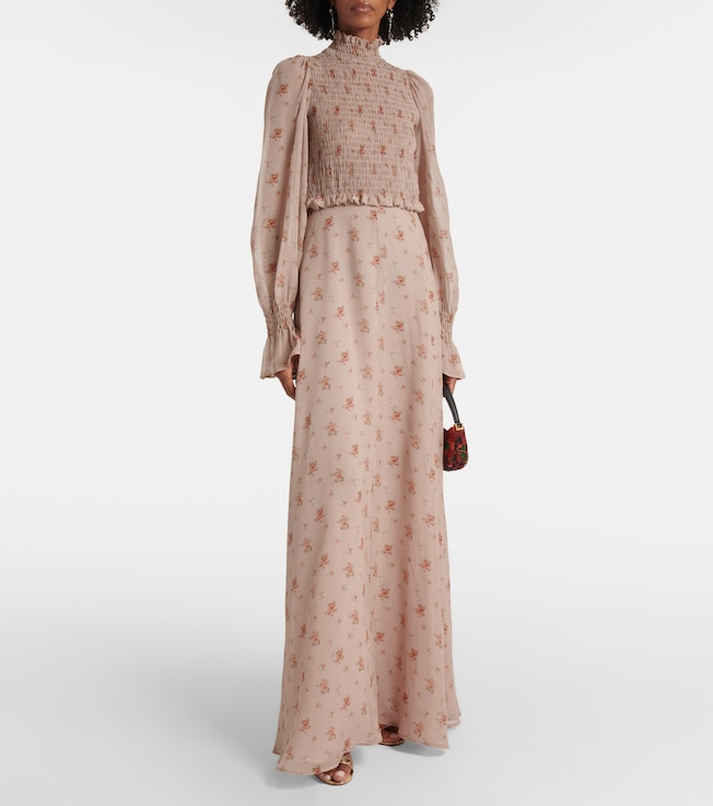 Blumarine Silk Georgette gown