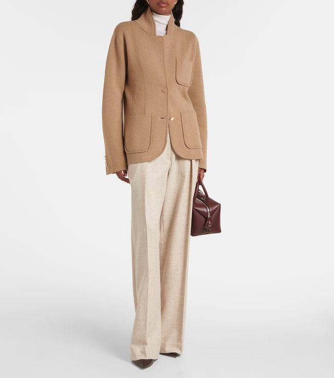 Jardin des Orangers Wool and cashmere blazer