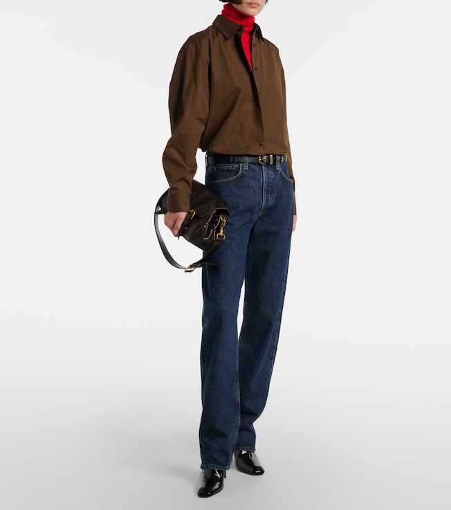 Agolde Kelly high-rise straight jeans