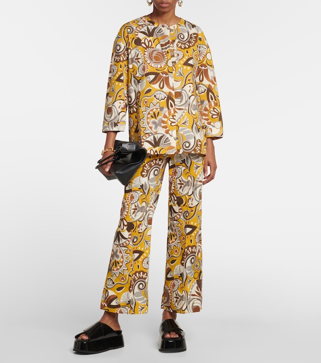 S Max Mara Licia high-rise straight-leg pants