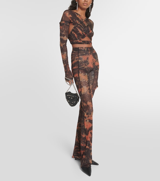 KNWLS Anti Cross Over jersey crop top