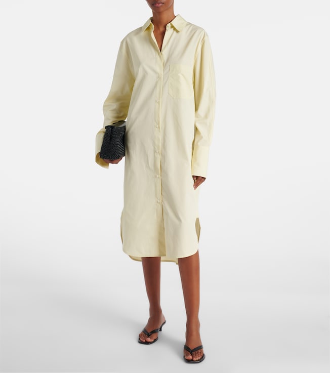 TOTEME Cotton poplin shirt dress
