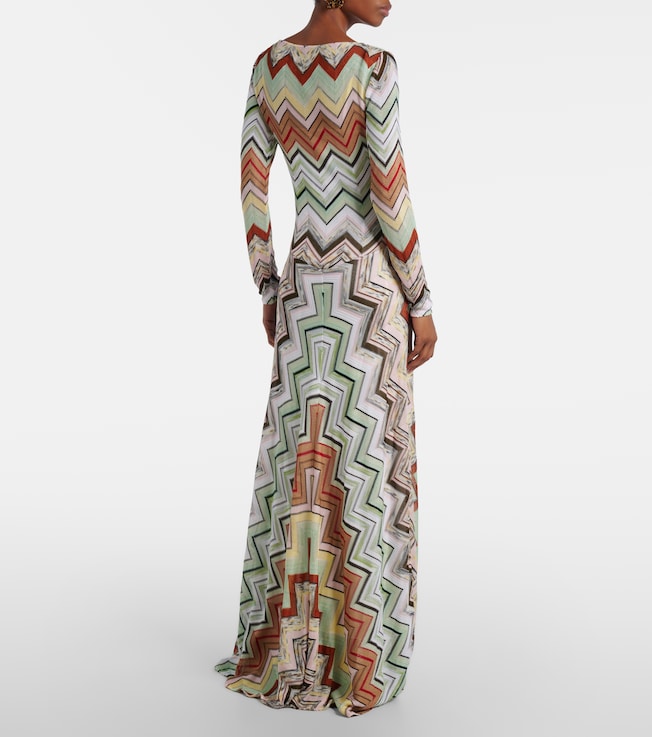 Missoni Chevron maxi dress