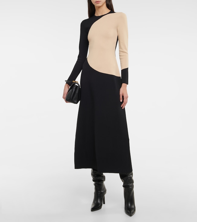 Tory Burch Long-sleeved midi dress
