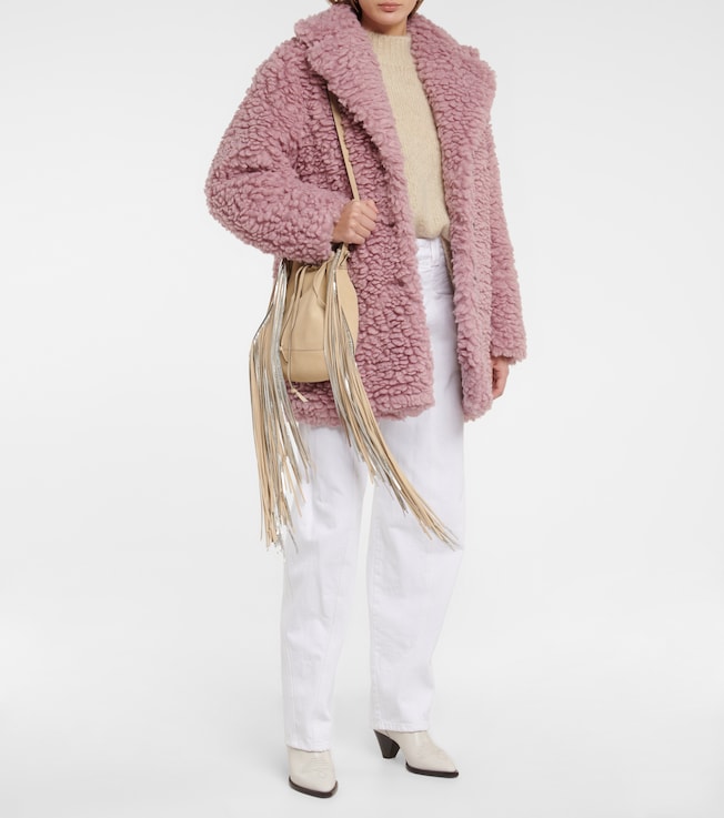 Isabel Marant Sabrinega teddy coat