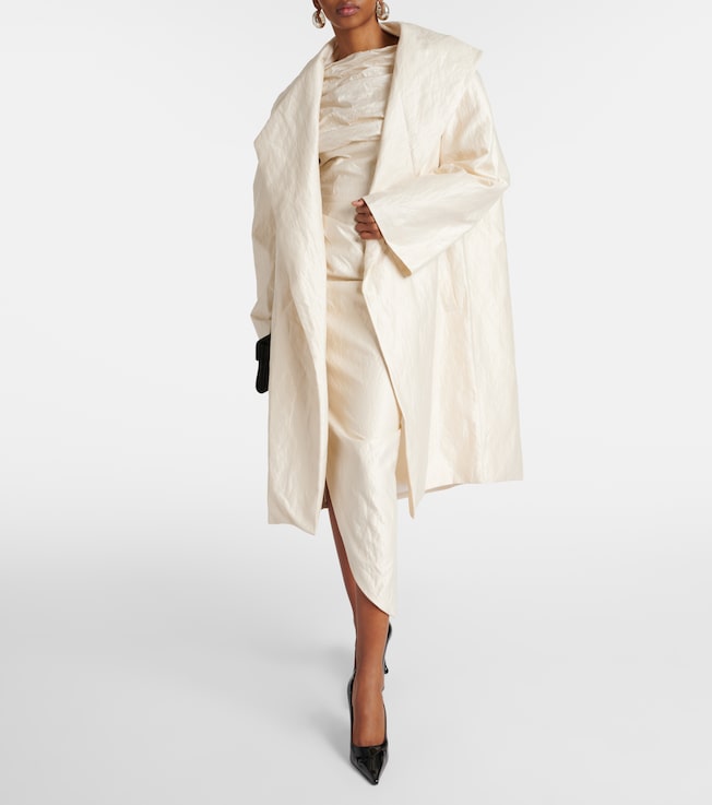 Maticevski Sparkling cotton-blend coat