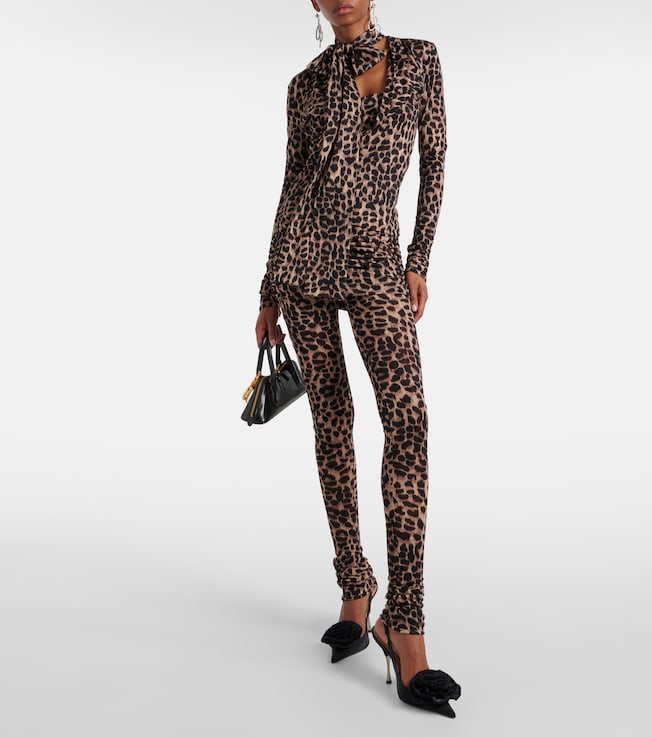 Blumarine Wool leggings