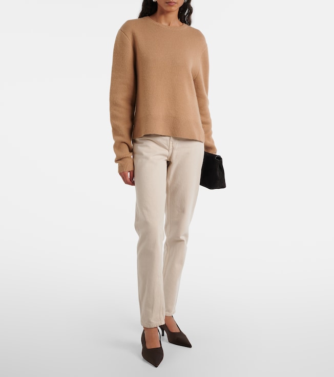 TOTEME Low-rise tapered jeans