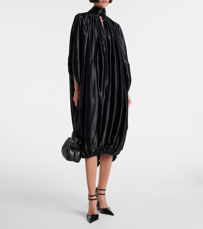 Ferragamo Satin midi dress