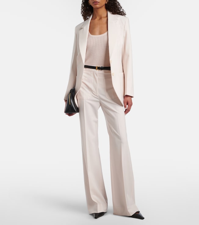 Victoria Beckham Alina high-rise wide-leg pants