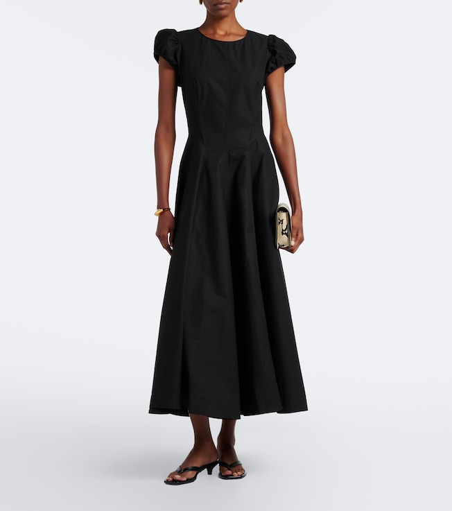 Dôen Rivelle cotton poplin midi dress