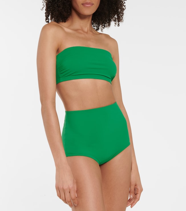 Karla Colletto Basics bandeau bikini top
